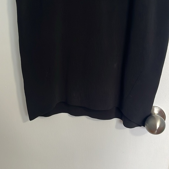 Summer Sleek Black Dress, Size 8 - Picture 2 of 3